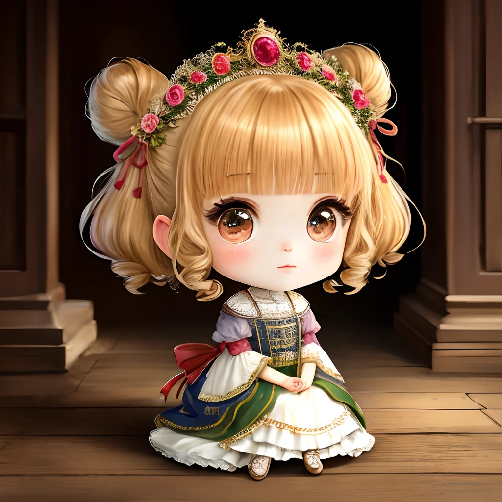 Antique beauty in Chibi