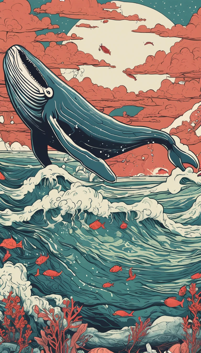 Whale gene mutations+(radiating:1.2)、Japan vessels、Sewage pipes+(nuclear power plant:1.1)、Green sewage,Sleeping floating dead fish rotten shrimp