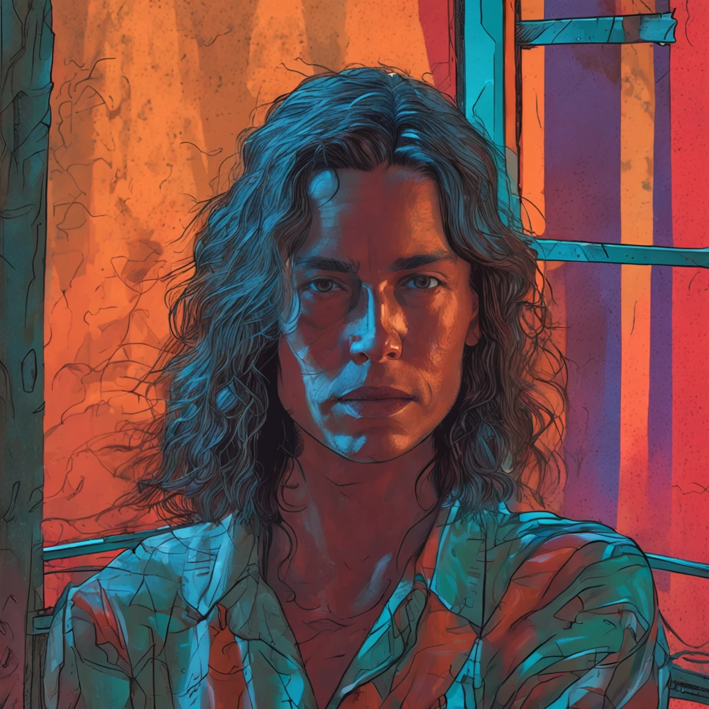 Portrait of a human figure as part of a sign of resilience, retrato renacientista
