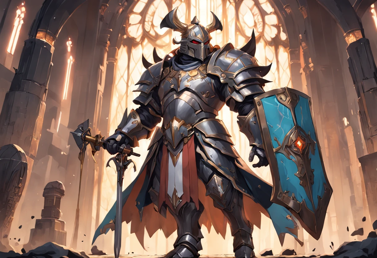 Game character design，holy paladin，Quaint and heavy armor wraps the entire body，shelmet，Holding a stout and ornate scepter，heavy boots，Different angles，4 people，frontage，Lateral face，on  back，A half body（full bodyesbian：1.4），solid color backdrop，clean backdrop，depth of fields，high light，Real light，Ray traching，oc rendered，Hyper-realistic，best qualtiy，8K，Works of masters，super-fine，Detailed pubic hair，Correct anatomy，