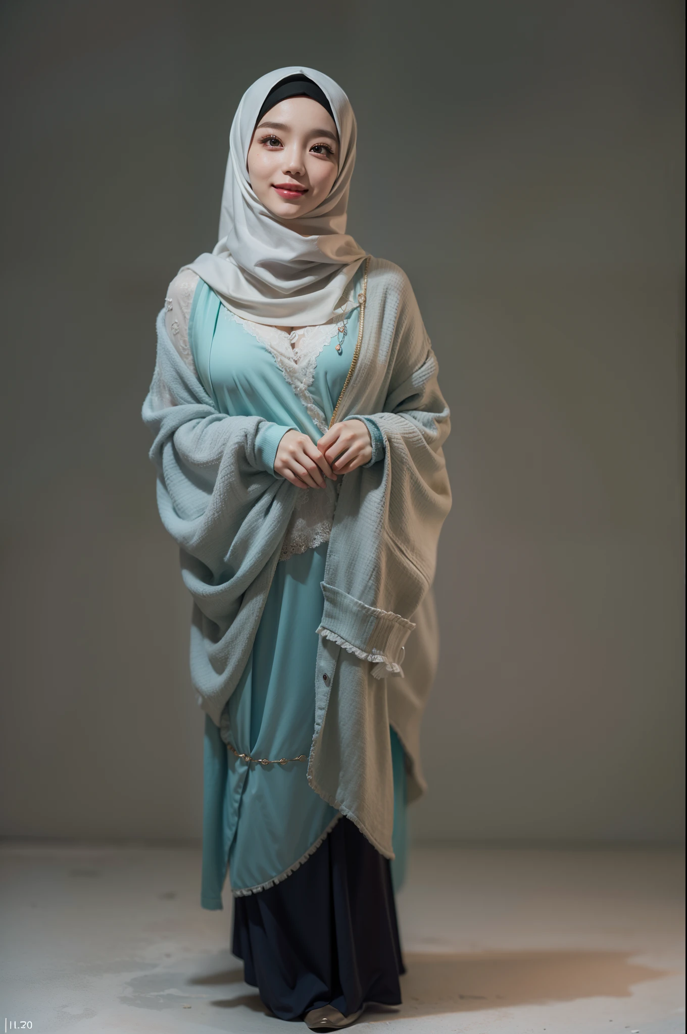 STABLE DIFFUSION 2.1 REALISTIC PHOTOREAL HIJAB, (((IU))), (((cute feelings Loved))) Masterpiece, absurdres,award winning photo, extremely detailed, amazing, fine detail, (extremely detailed eyes:1.125) and face, by lee jeffries nikon d850 film stock photograph 4 kodak portra 400 camera f1.6 lens rich colors hyper realistic lifelike texture dramatic lighting unrealengine trending on artstation cinestill 800 tungsten, beautiful woman, ulzzang-6500, smiling seductively, excited,