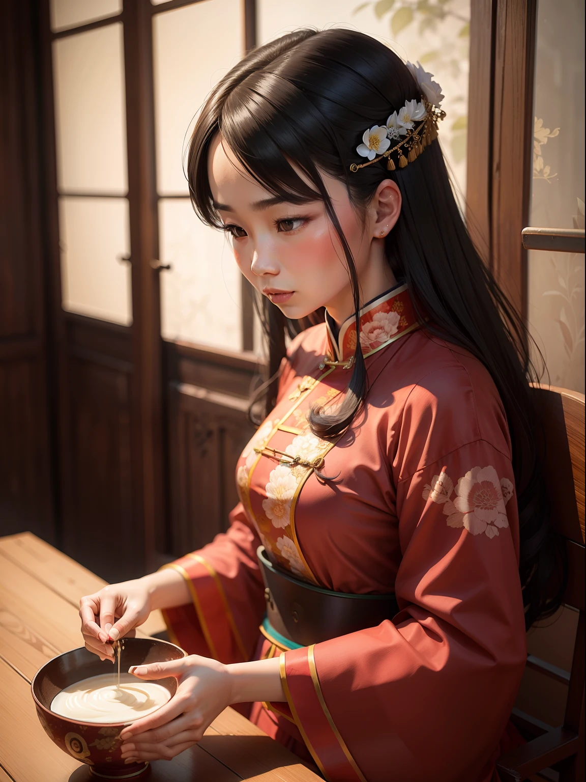 woman, China, ancient, traditional