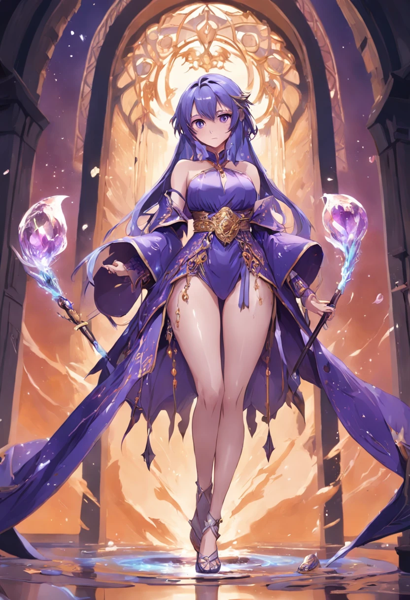 (masterpiece、highest quality:1.2)、Nitocris Alter、fgo、(stage 2、Luminous legs、bandage:1.4)、big tits milf、big tits milf、big tits milf、Egyptian、dark skin woman、egyptian clothing、yellow eyes、bangs、short hair、gray hair、jackel ears、facial pattern、