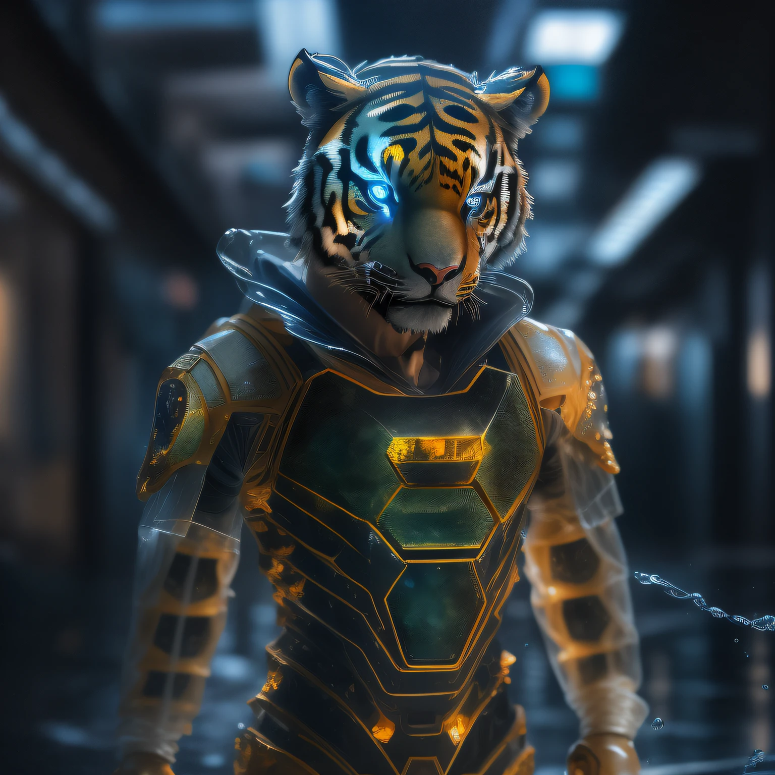 (masterpiece, best quality:1.2),3d,panda,Cute,,machine parts,Metallic color,Bamboo forest background,Kung Fu Action,Dark theme,Gear Body,Multiple colors,HD,Empty fist,European and American style,Unique