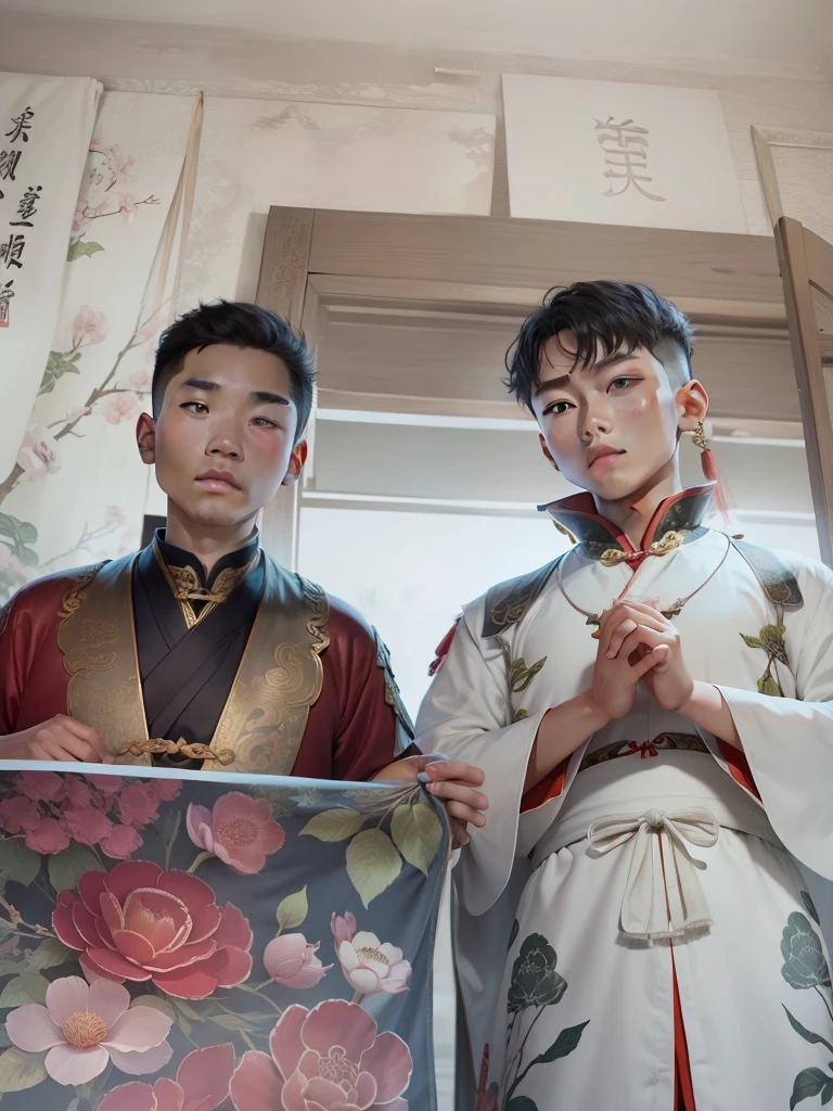 Ancient chinese clothing young boys