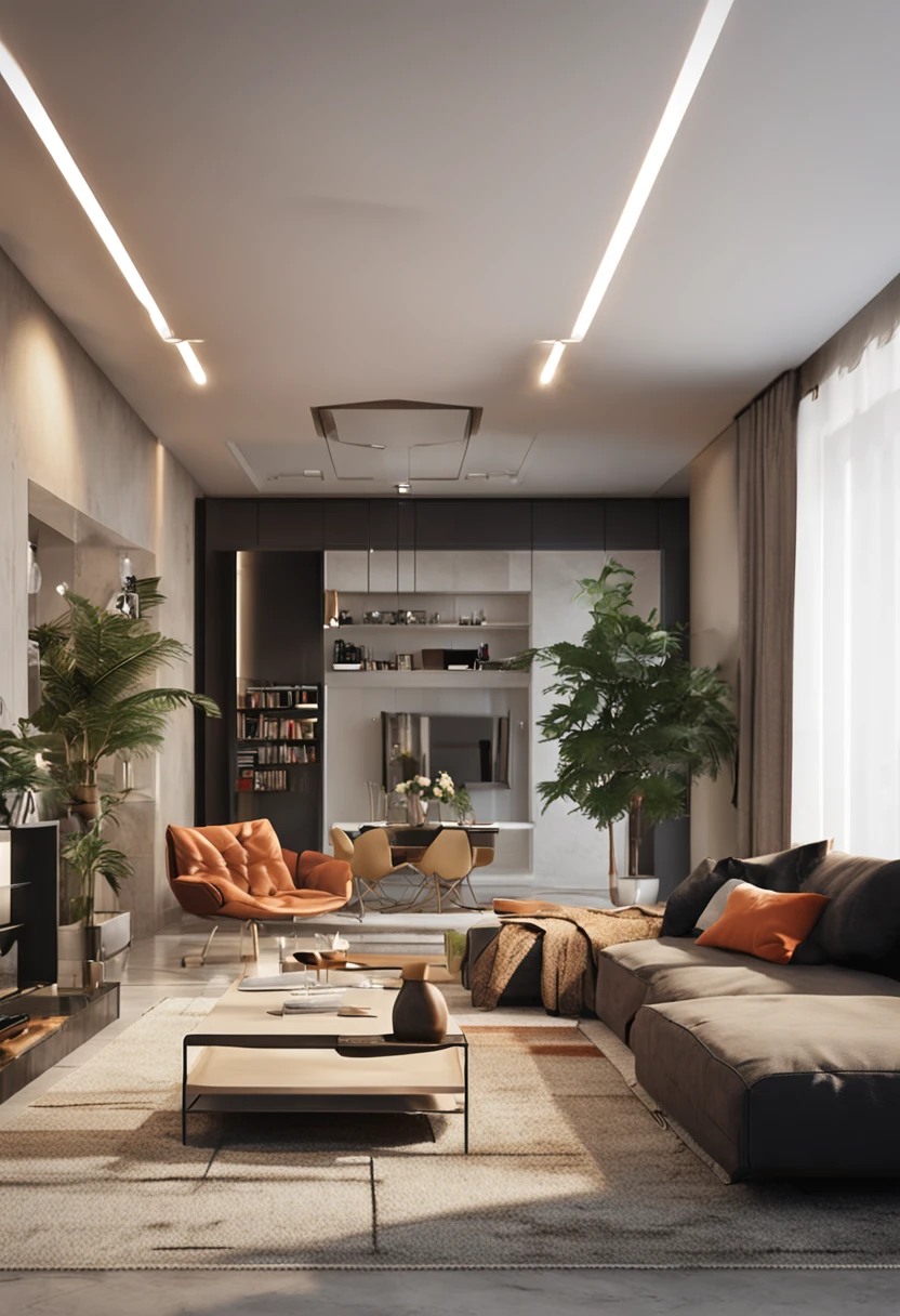 Minimalist living room