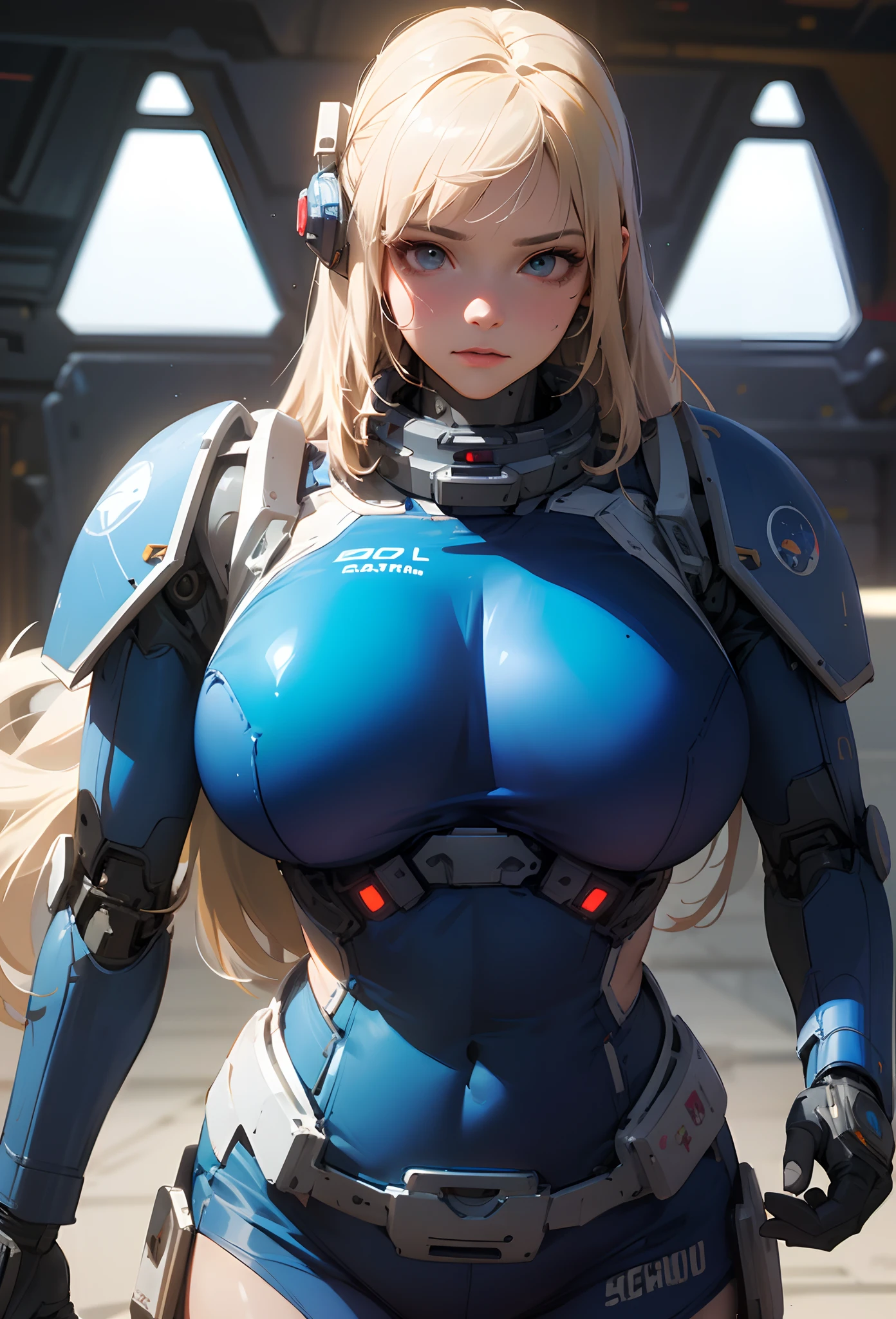 Girl in space with a spaceship in the background, thick and smooth warframe thighs, gynoid body, Usa un Space suit, Centaur Astronaut, Retrato Anime Space Cadet Girl, en Space suit, vestido con Space suit, con un Space suit puesto, biomechanical oppai, Totally adequate space, Spacesuit, Thicc, Silver space suit, Space suit