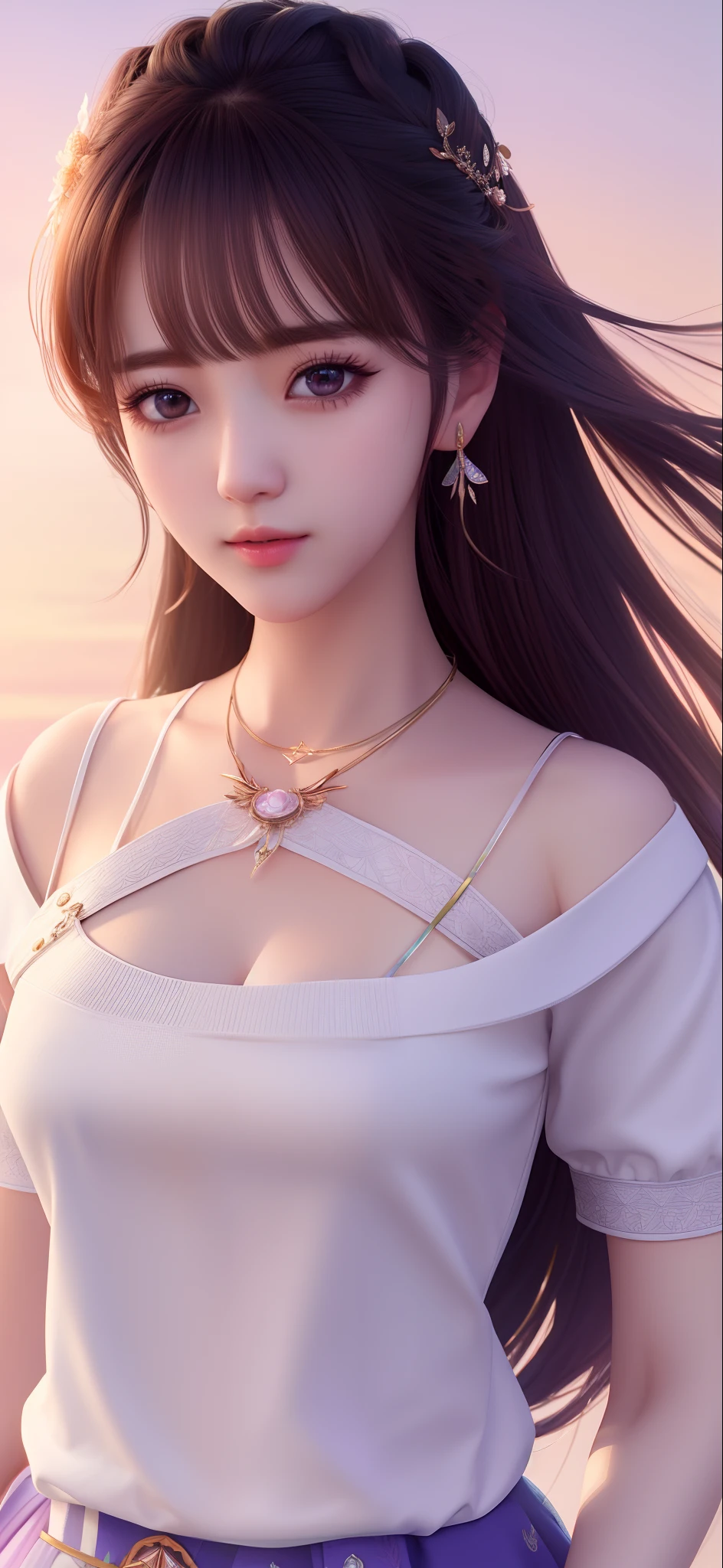 (extremely detailed CG unity 8k wallpaper), the most beautiful artwork in the world, 1girl, upper body,kpop idol, jisoo,