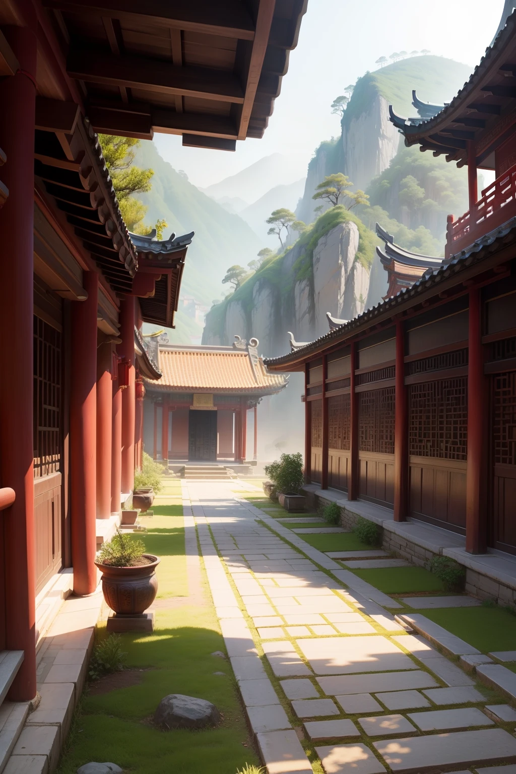 China-style,Ancient landscape painting