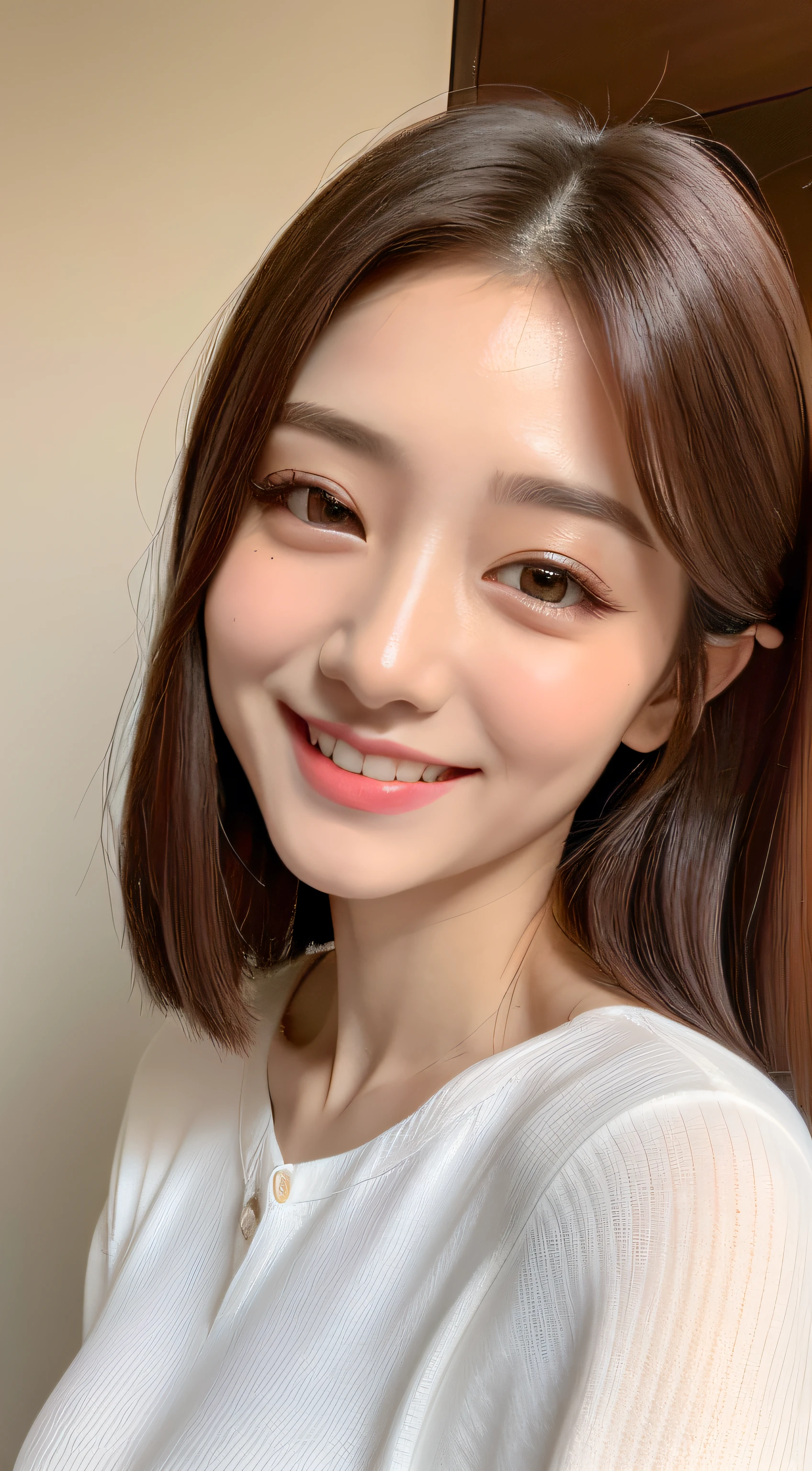 (masutepiece:1.4), High Definition, High quality,(60-year-old woman:1.4)、(Wrinkles on the face:1.4)、Beautie,(princess dress:1.4), Puffy sleeves,Big breasts,Smile,
