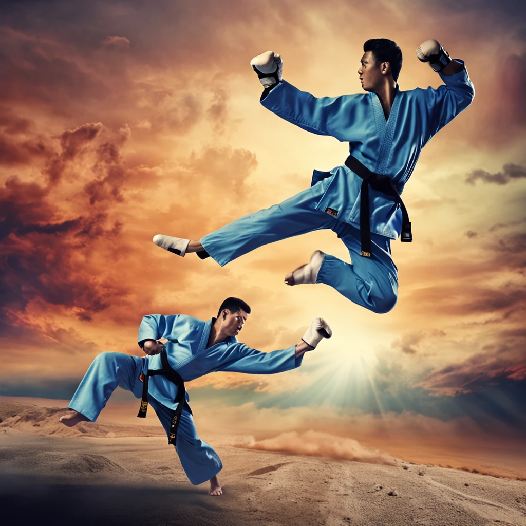 Taekwondo kicks