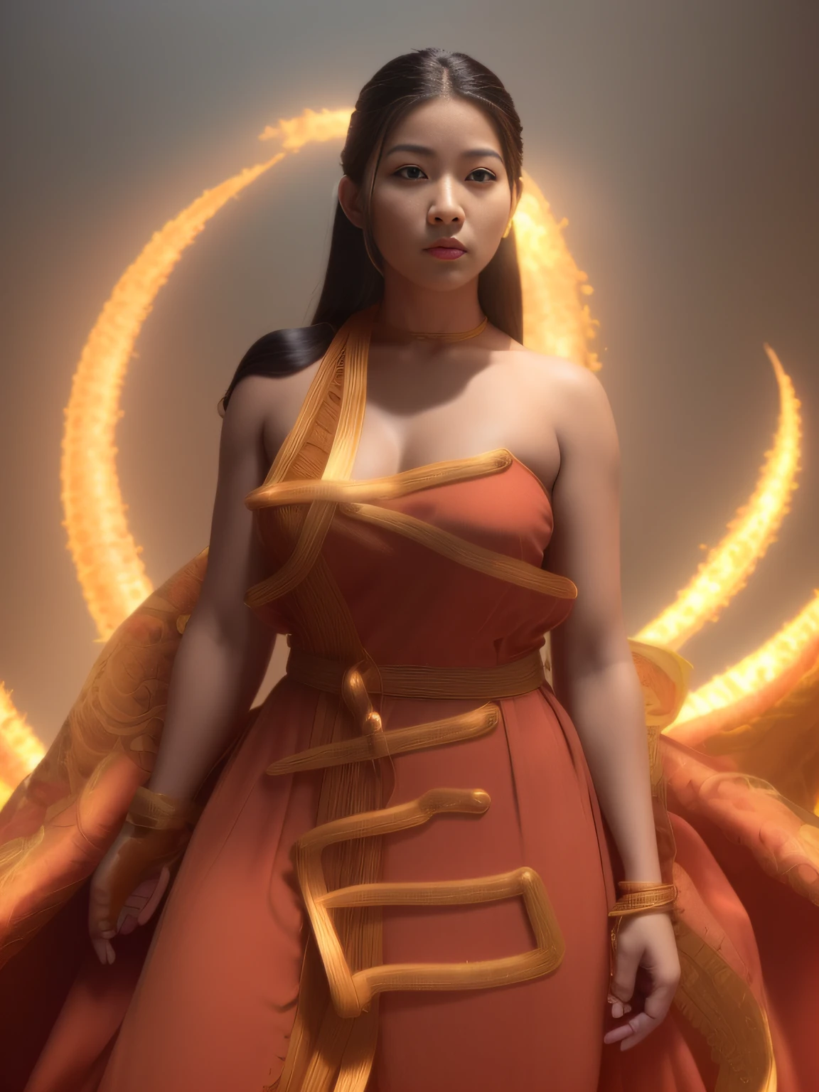 Alafeld Asian woman posing in colorful bikini posing for a photo, photorealistic anime girl rendering, detailed face of a asian girl, 3 d anime realistic, Smooth anime CG art, Realistic. Cheng Yi, Realistic anime 3 D style, render of a cute 3d anime girl, Rendu portrait 8k, 3 D rendering character art 8 K, Kawaii realistic portrait,Flying nine-tailed fat skeleton,Flame Haired Fox Star,Red sun, gold, black brocade snakeskin chest protector,Rouge diamond tulle burgundy crocodile gauntlet,Fat woman space squat 1 in the snow:900 miniatures,Front view,Pure transparency,Wear boxing gloves,Ice is permeable to gas,Film light and shadow,Panorama ultra-wide angle,extremely happy,The texture of the real person is delicate,Strong visual impact,hyper-detailing,Dream girl,Refined face,prettyeyes,high saturated,Wear reflective sunglasses with thick gold wire,crystal-clear,Good sense of perspective,Light and shadow effects,16K smooth,Surface reflected light