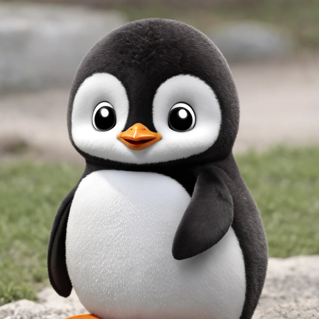 "Generate cute penguin images in super high quality anime style。Subject to the following conditions:、Can you please create an anime-style image of a beautiful penguin? Make sure that only one cute cartoon-style penguin appears in each image。Do not contain other penguins or animals。Make sure there is only one anime-style cute penguin in the scene。 Don't let penguins have more limbs than they need、Please draw with a natural posture while incorporating anime-style features。While maintaining cuteness、Avoid excessive display of limbs。 Be careful to draw a natural anime-style environment in the background.。Imagine a scene with a cute anime-style penguin with a happy expression.。 Draw carefully so that the tail does not come out on the penguin's ass。Adjust it to keep a natural look。 So that the penguin's neck is of the right length,、Please adjust the balance while maintaining the characteristics of anime。 Draw a penguin body shape in an anime style chubby。Cute rounded body and、Beautifully reproduce the fluffy feeling of obesity。 Make sure the cheeks are not emphasized.、Draw a cute penguin in anime style with a neat impression。 Please try to make sure that the anime-style image that is generated is a beautiful one with only one penguin.。Unpleasant facial expressions and situations、Elements of violence and anxiety、Discriminatory or insulting elements、Please do not include any sensitive topics or prejudices.。 Comply with these instructions、Maximize the charm of cute anime-style penguins、We are waiting for you wonderful images with a neat impression。"