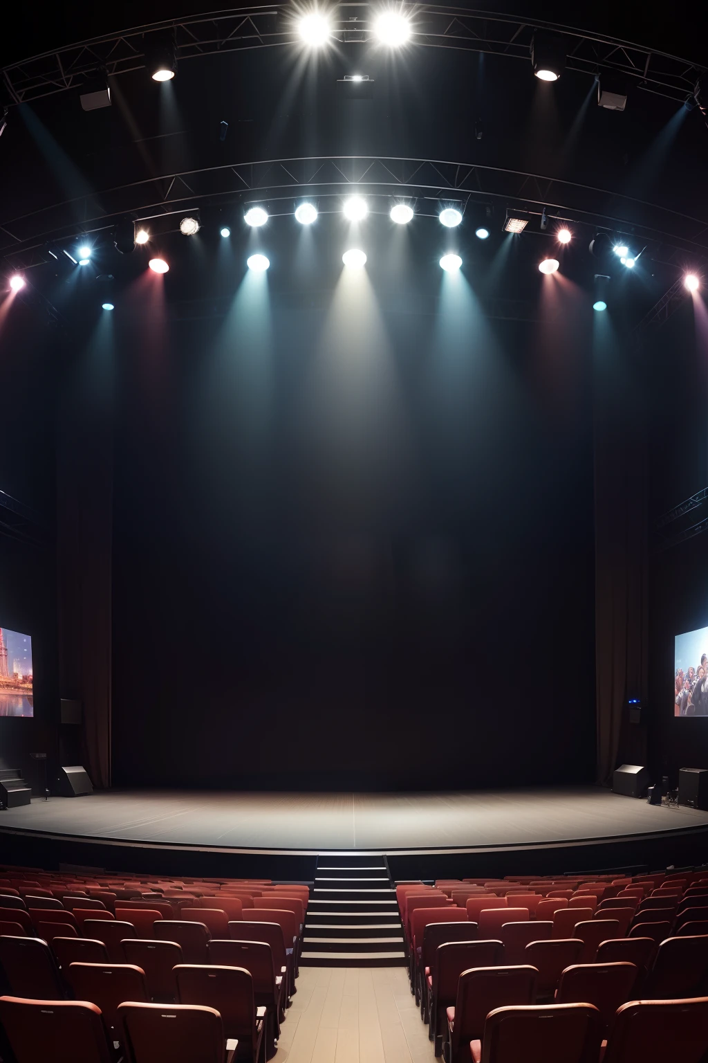 event a stage, backdrop, stage background, photo render, theatrical scenery, promo image, outdoor, ledscreen