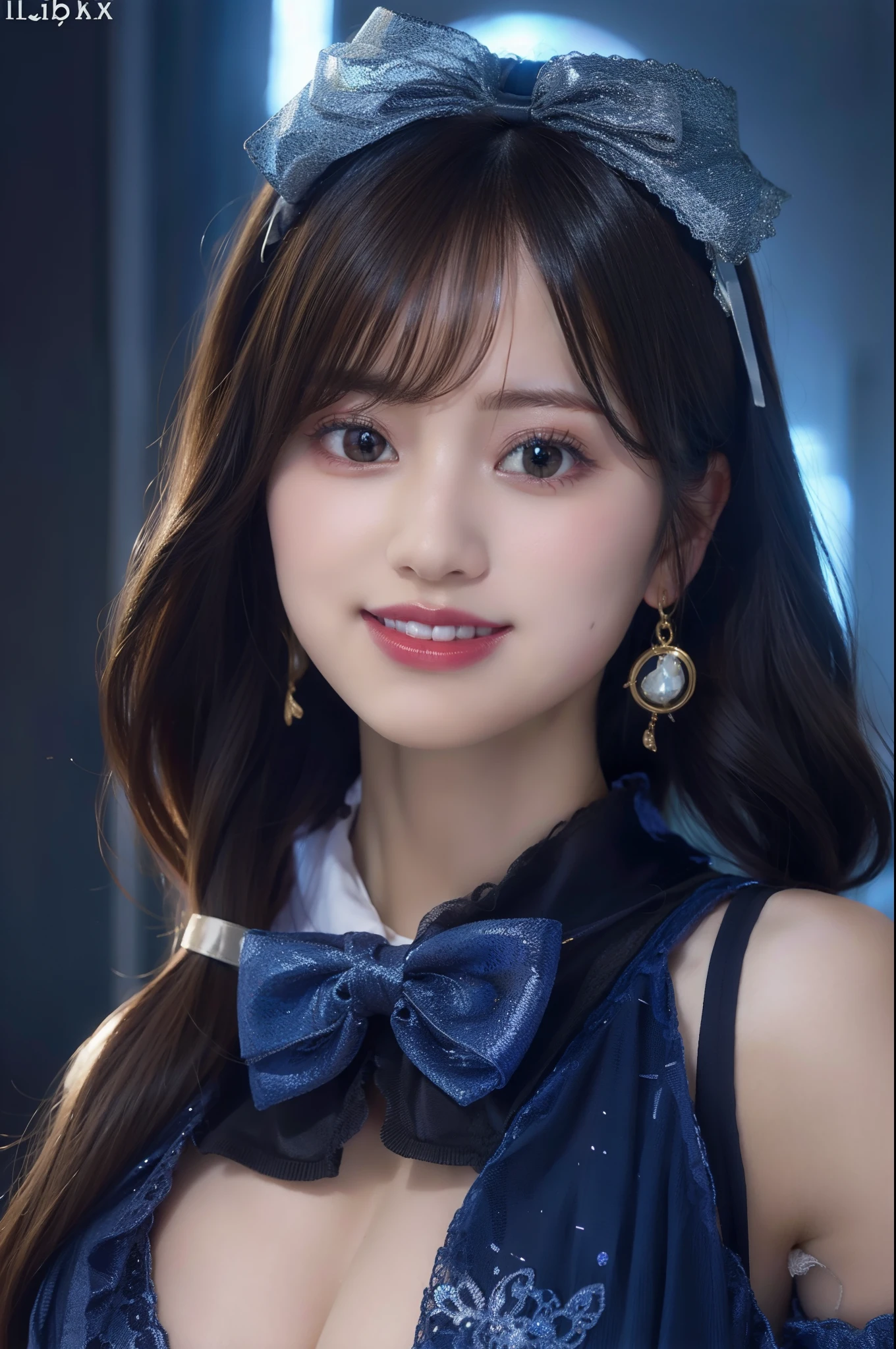 idol、Large ribbon