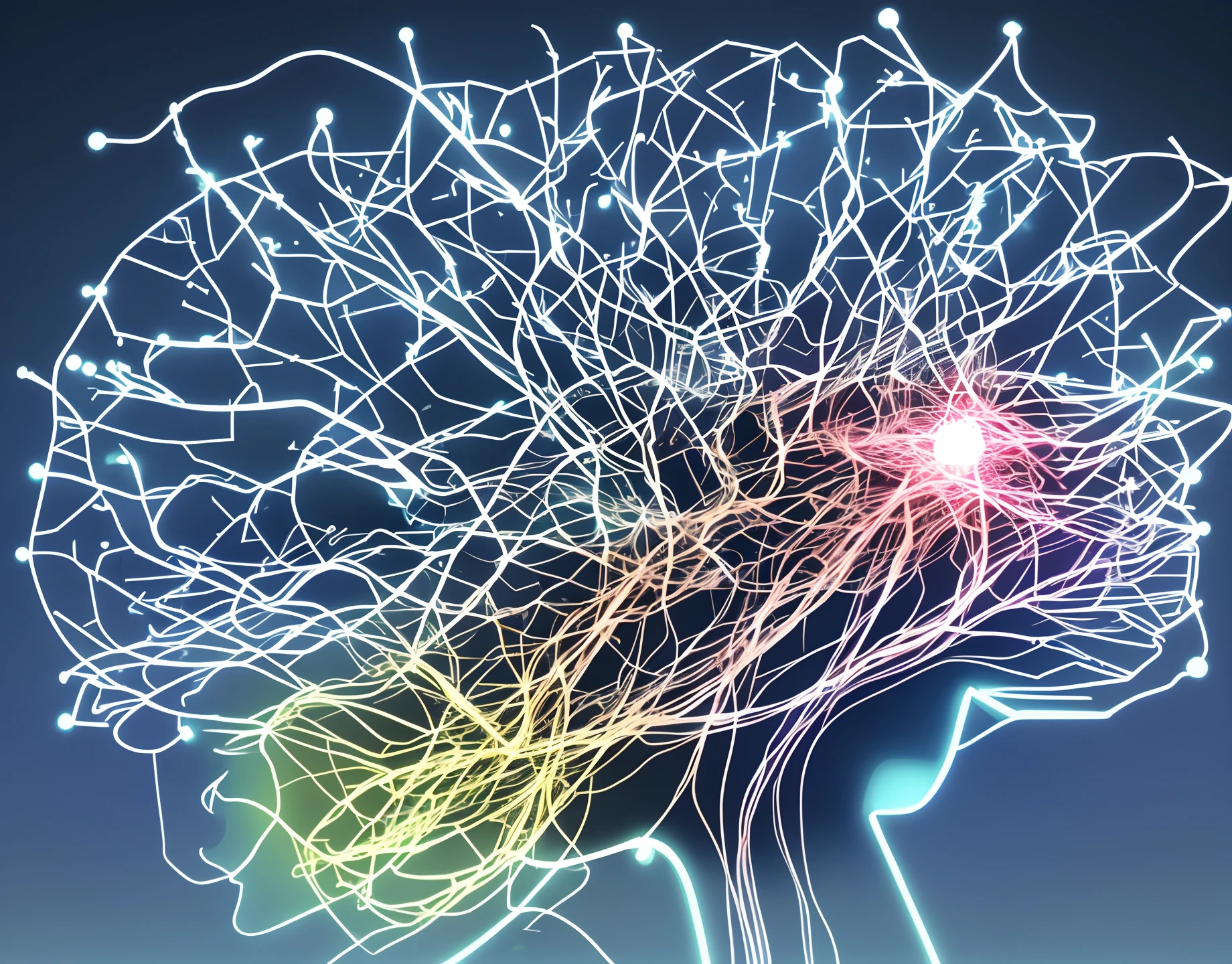 The human brain is intertwined with electronic circuits