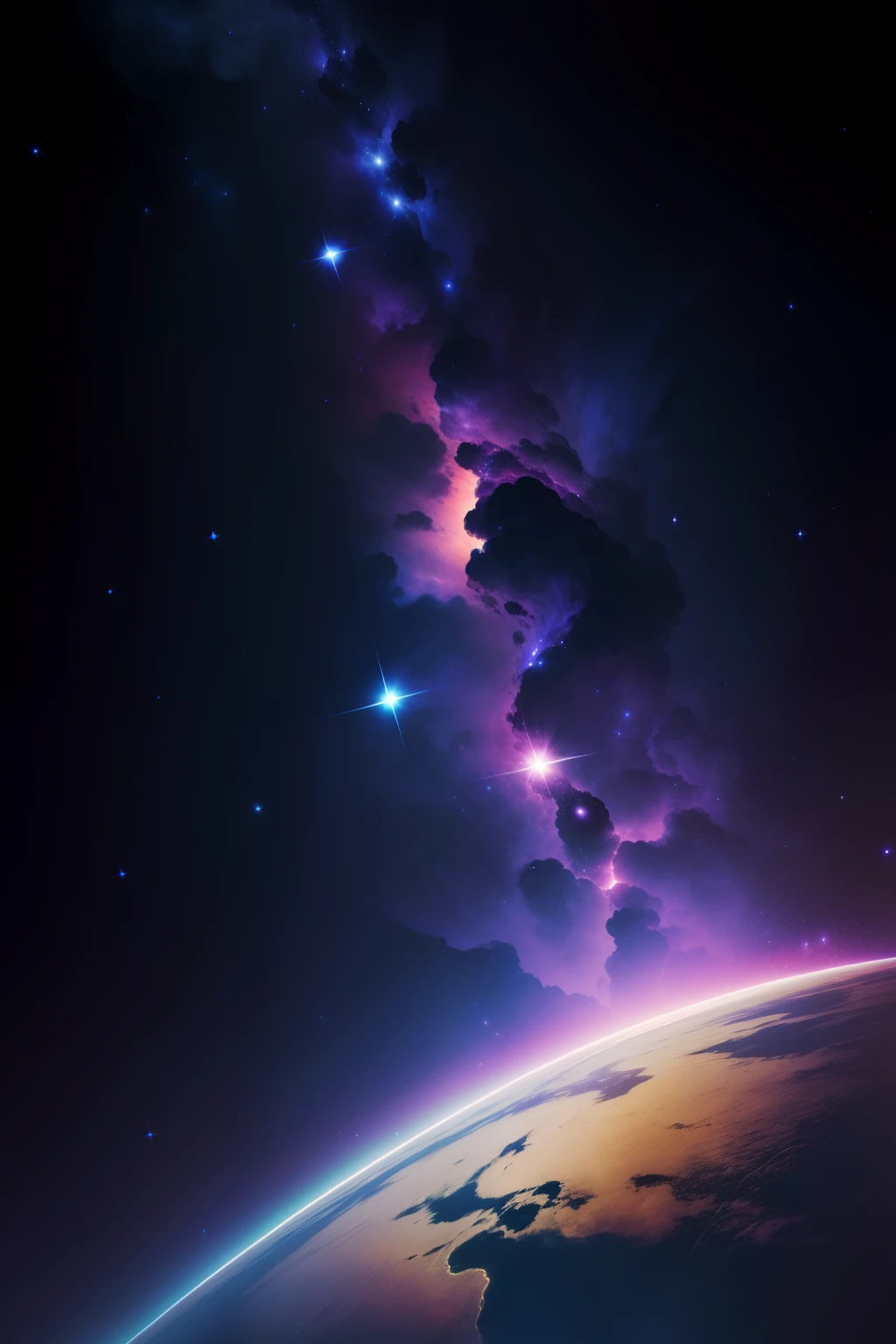 Deep space background