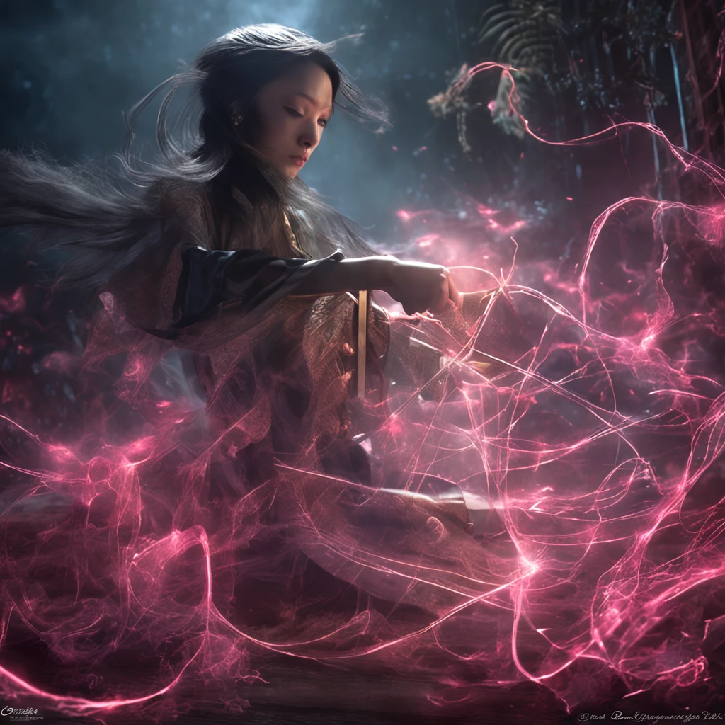 Best quality, Masterpiece, 超高分辨率, (photograph realistic:1.4), surrealism, Dream-like,fusionart, Shadowdancer, shadow magic, darkness control, stealth, shadowstep, umbral spells, hidden blade,
