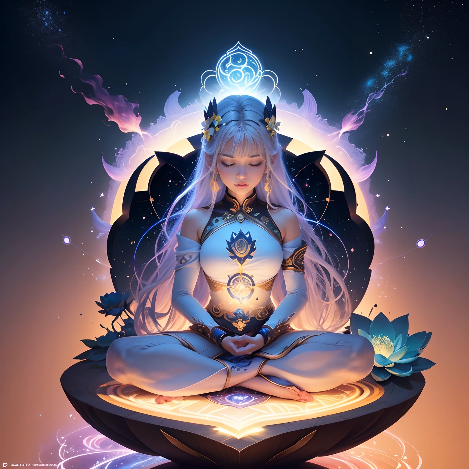 Characters: Include symbols, related to the Law of Attraction, like a magnet or a puzzle head, Coming Together, symbolizing the manifestation of dreams and the alignment of energies. Flower or star petals can also be included, To represent expansion and growth.
vfx: Include images, Journey-related self-development and manifestations, Like a winding path, leading to a bright horizon, or a person, meditating in the lotus position. These elements may represent a personal journey and connection to the universe.
Aesthetic consistency: Maintain a cohesive aesthetic with other graphic elements, used in the channel, As a logo, Video thumbnails and other visual elements. This will create a consistent and recognizable Re brand