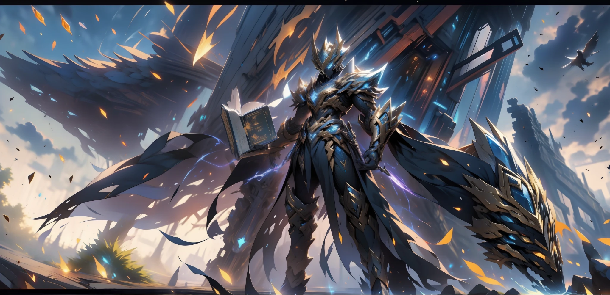 This book is more contextual,The book comes with lighting effects,The book comes with particle effects