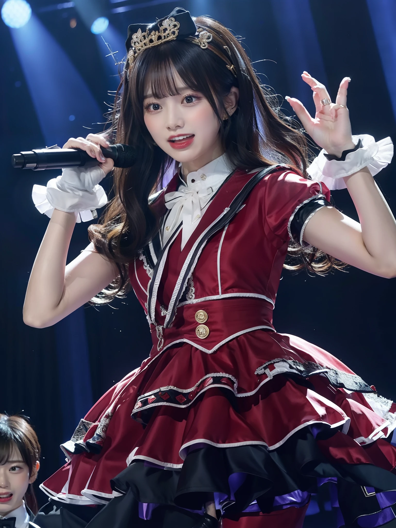 Singing Idol、Pink Satin Fabric、Big Girls