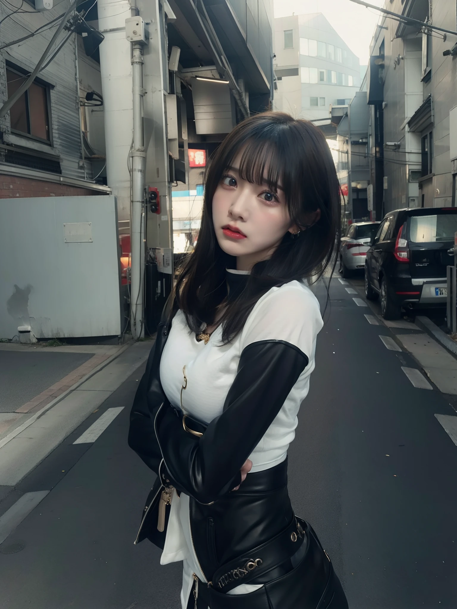 Angry Girl、huge tit