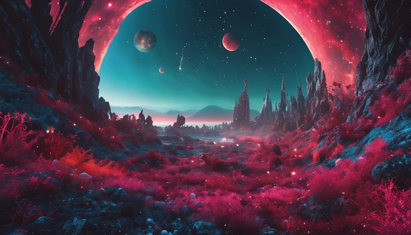 Cosmic Star Sea,Brilliant to the extreme,8K,4K,tmasterpiece