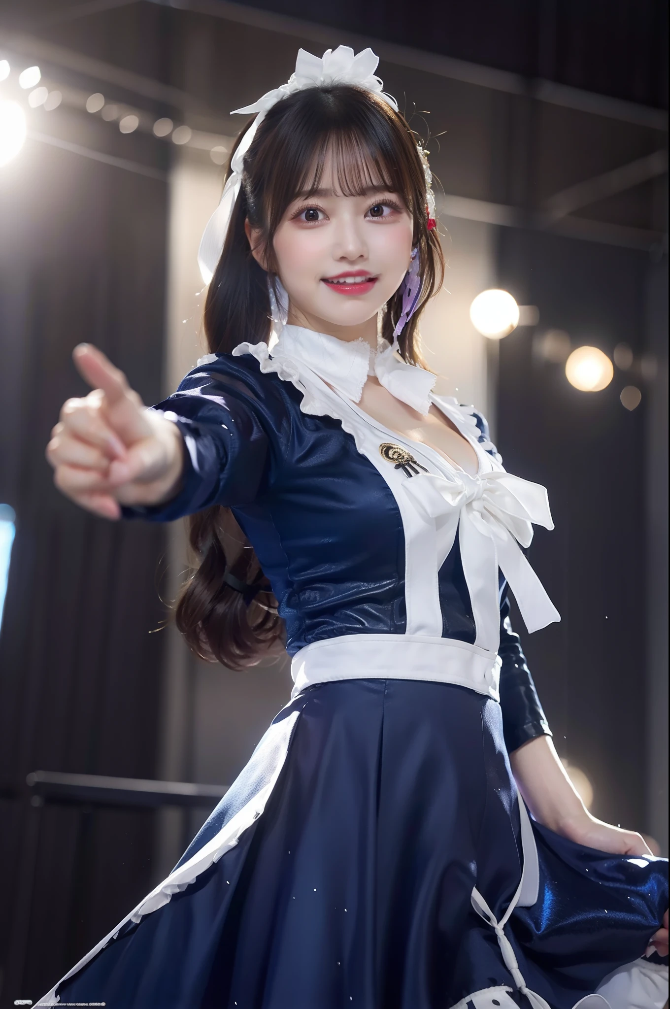 Dancing Idol、huge tit、Large ribbon
