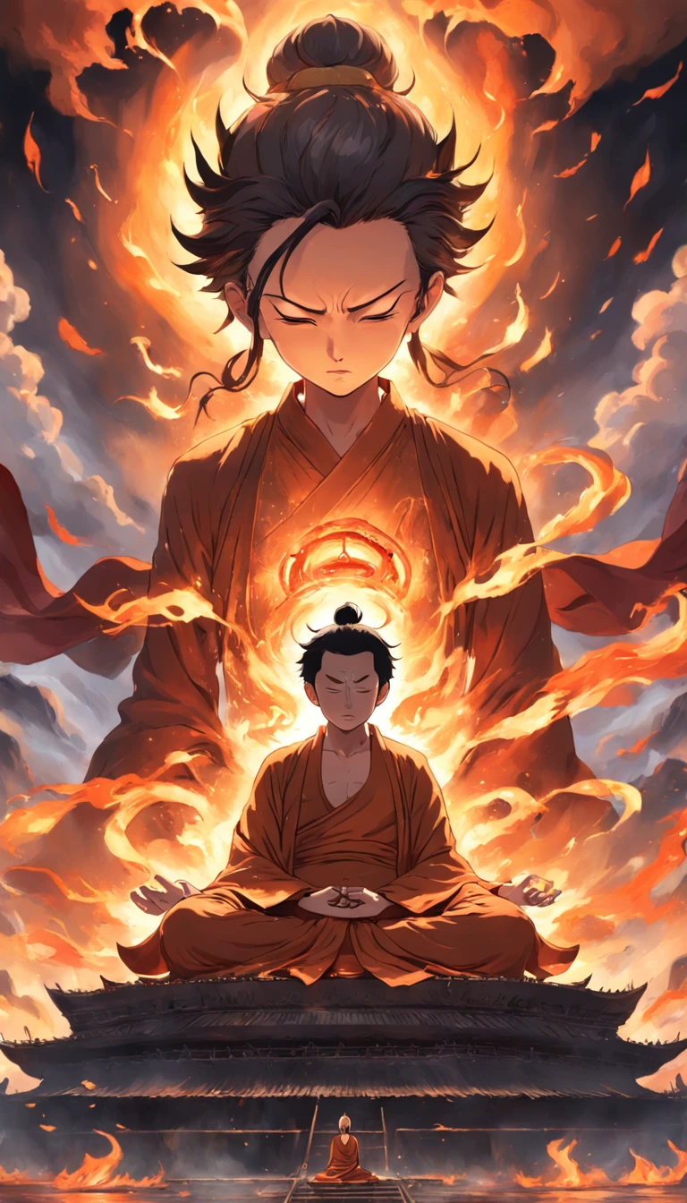 tmasterpiece,best qualtiy,cinematic Film still from,Chinese horror,hell,Struggling hands,Buddha,oh, God,The wrath of the Buddha,Shakyamuni,Buddha Fire Lotus,A Buddha