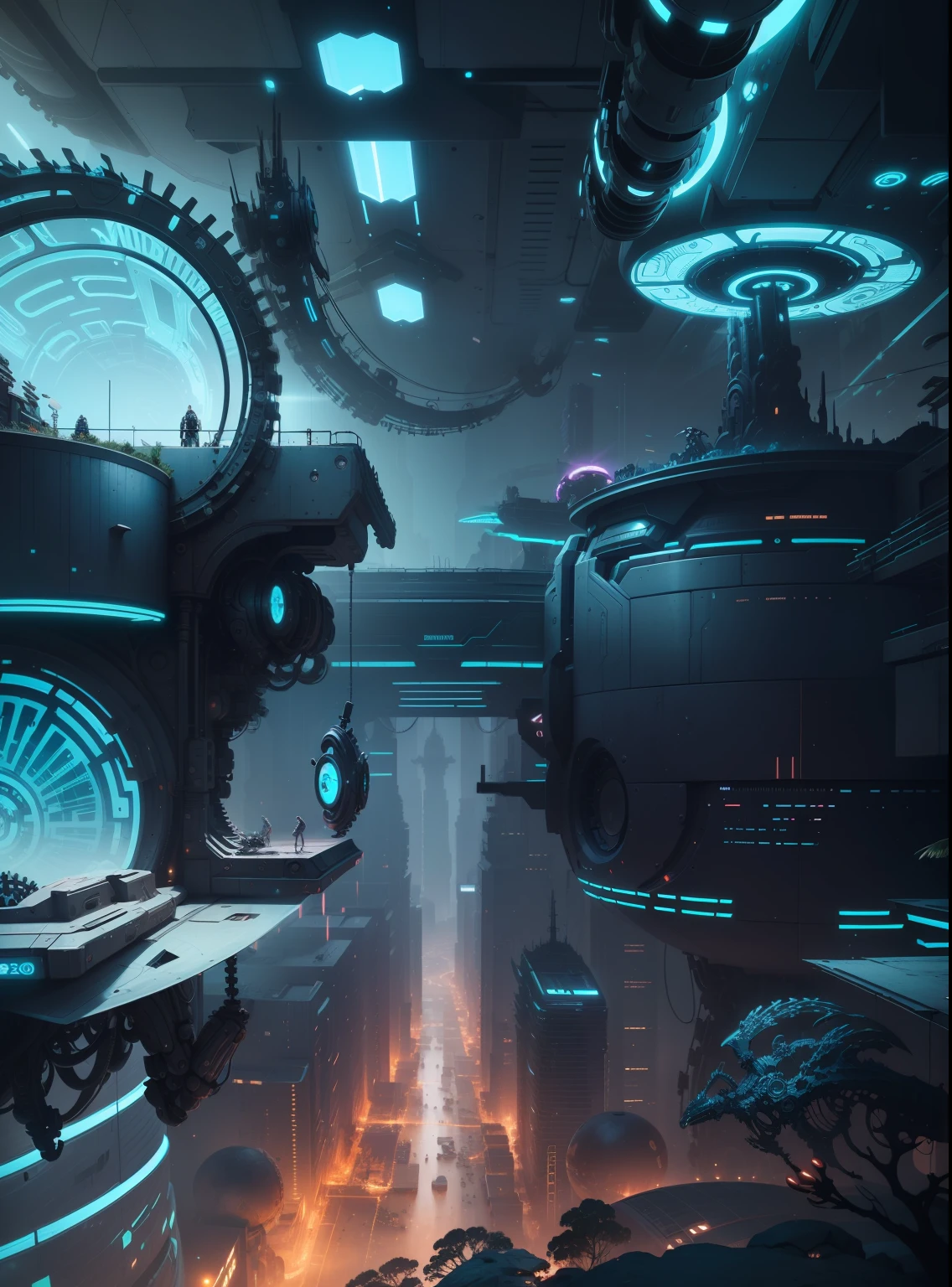 biomechanical style {prompt} . blend of organic and mechanical elements, futuristic, cybernetic, detailed, intricate