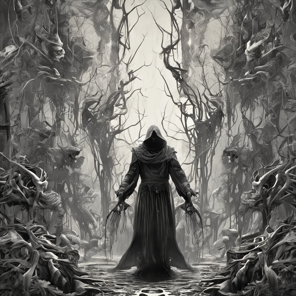 Best quality, Masterpiece, 超高分辨率, (photograph realistic:1.4), surrealism, Dream-like,fusionart, Shadowdancer, shadow magic, darkness control, stealth, shadowstep, umbral spells, hidden blade,