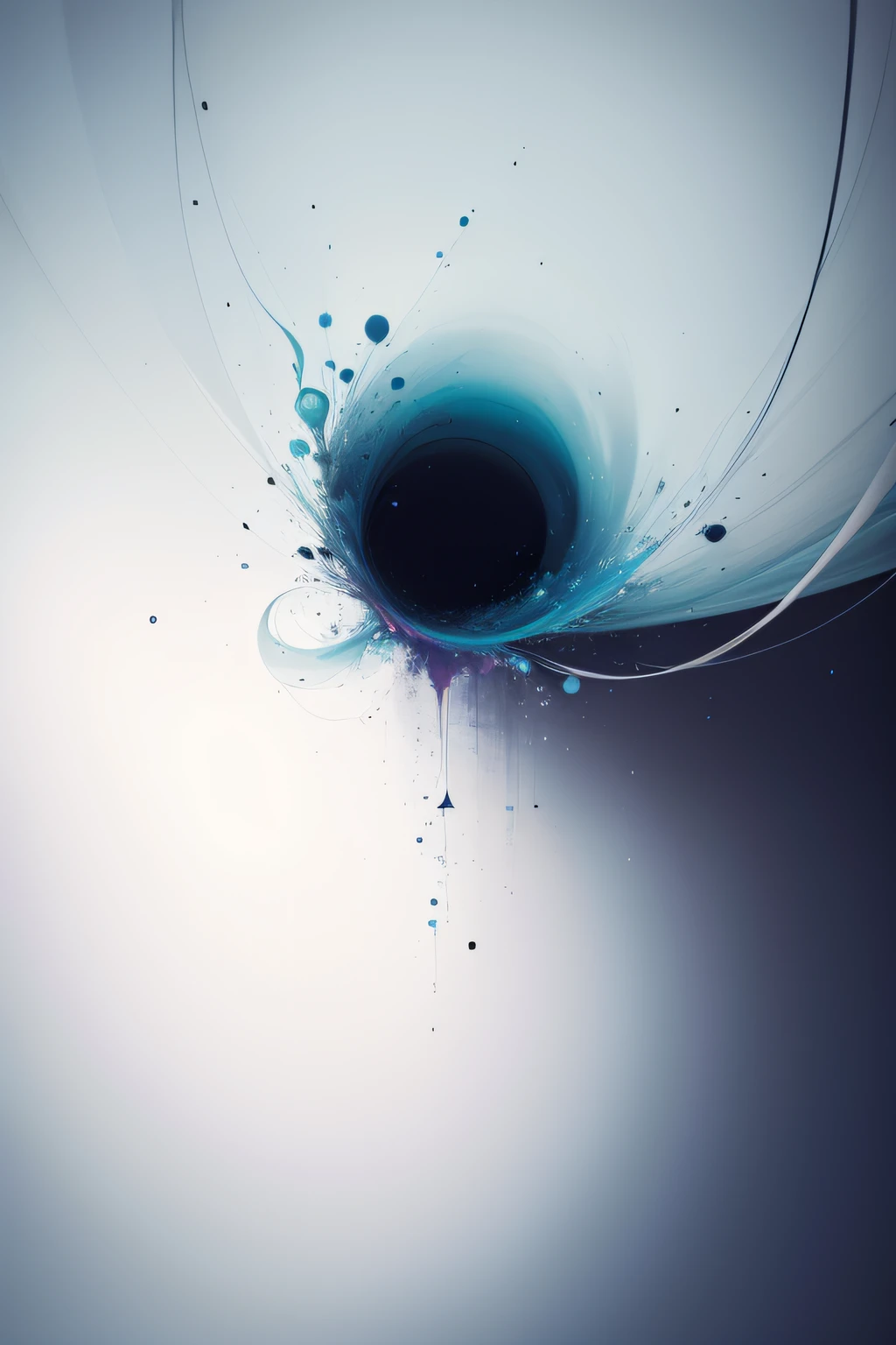 Abstract and, Dreamy, Dim, Vanishing,