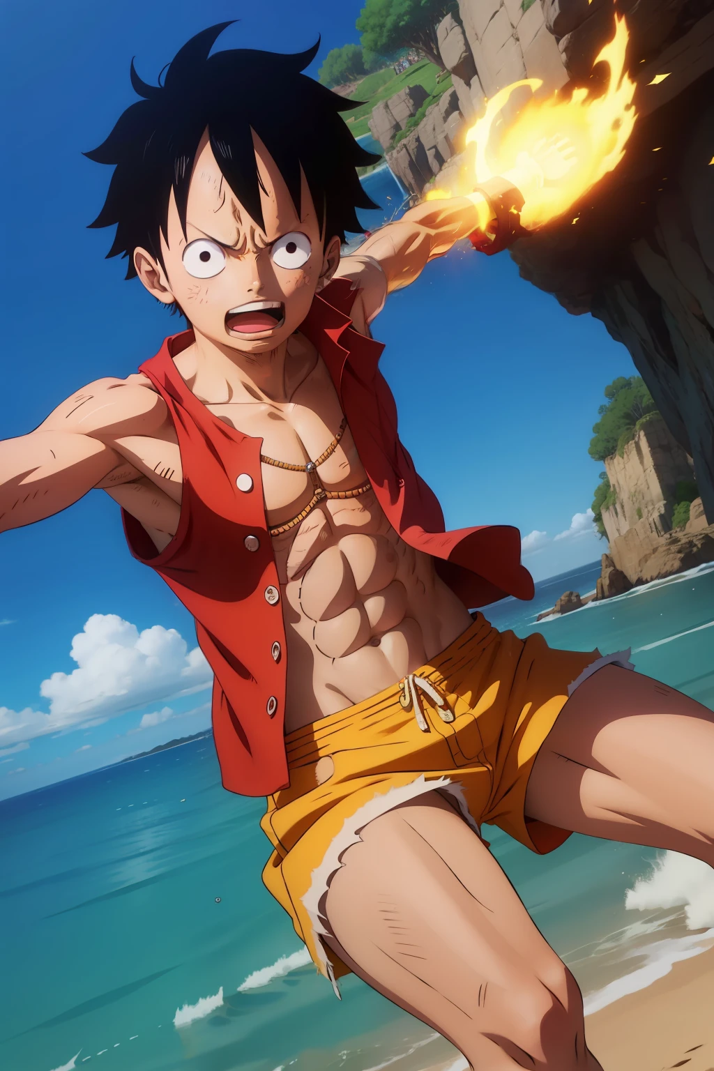 Five-speed Luffy
