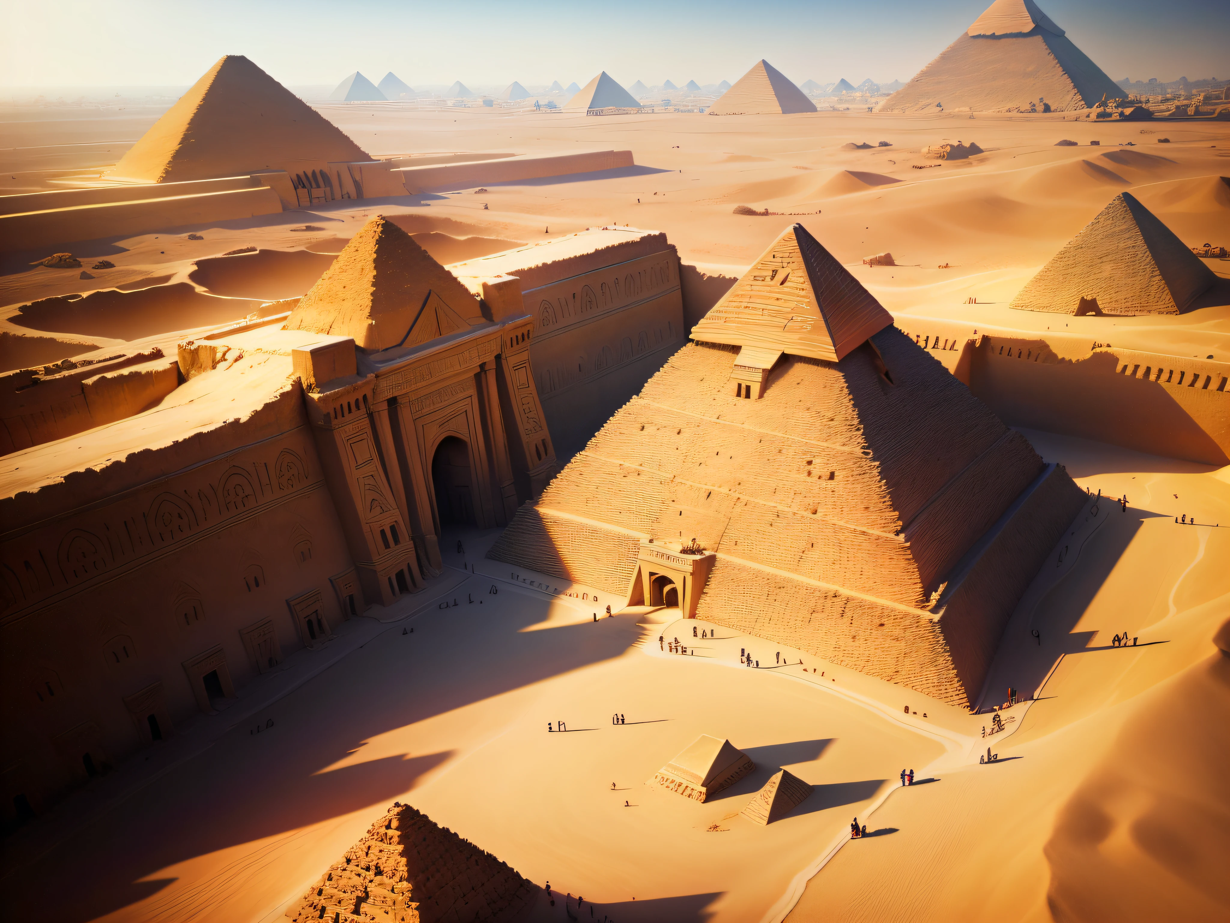 Pyramids of Giza - Cairo, Egypt