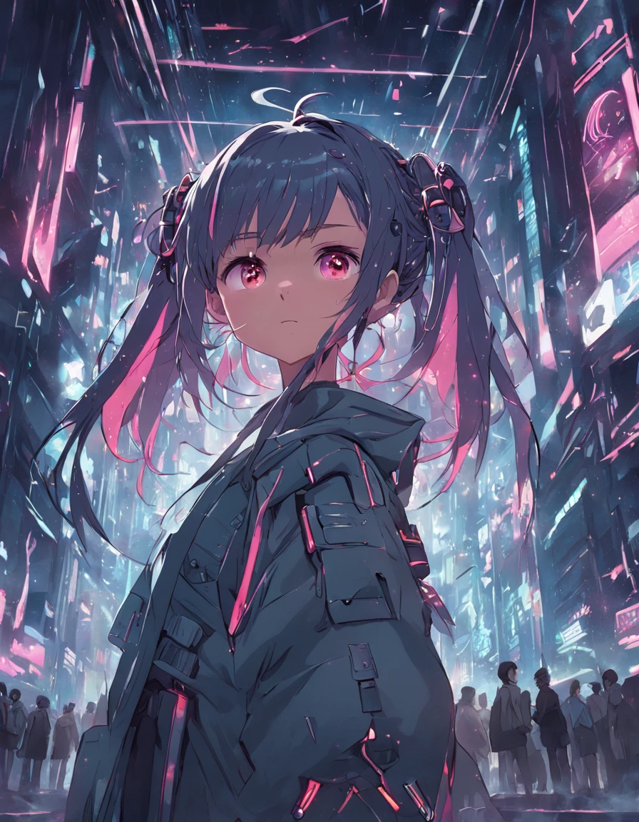Cyber national style girl