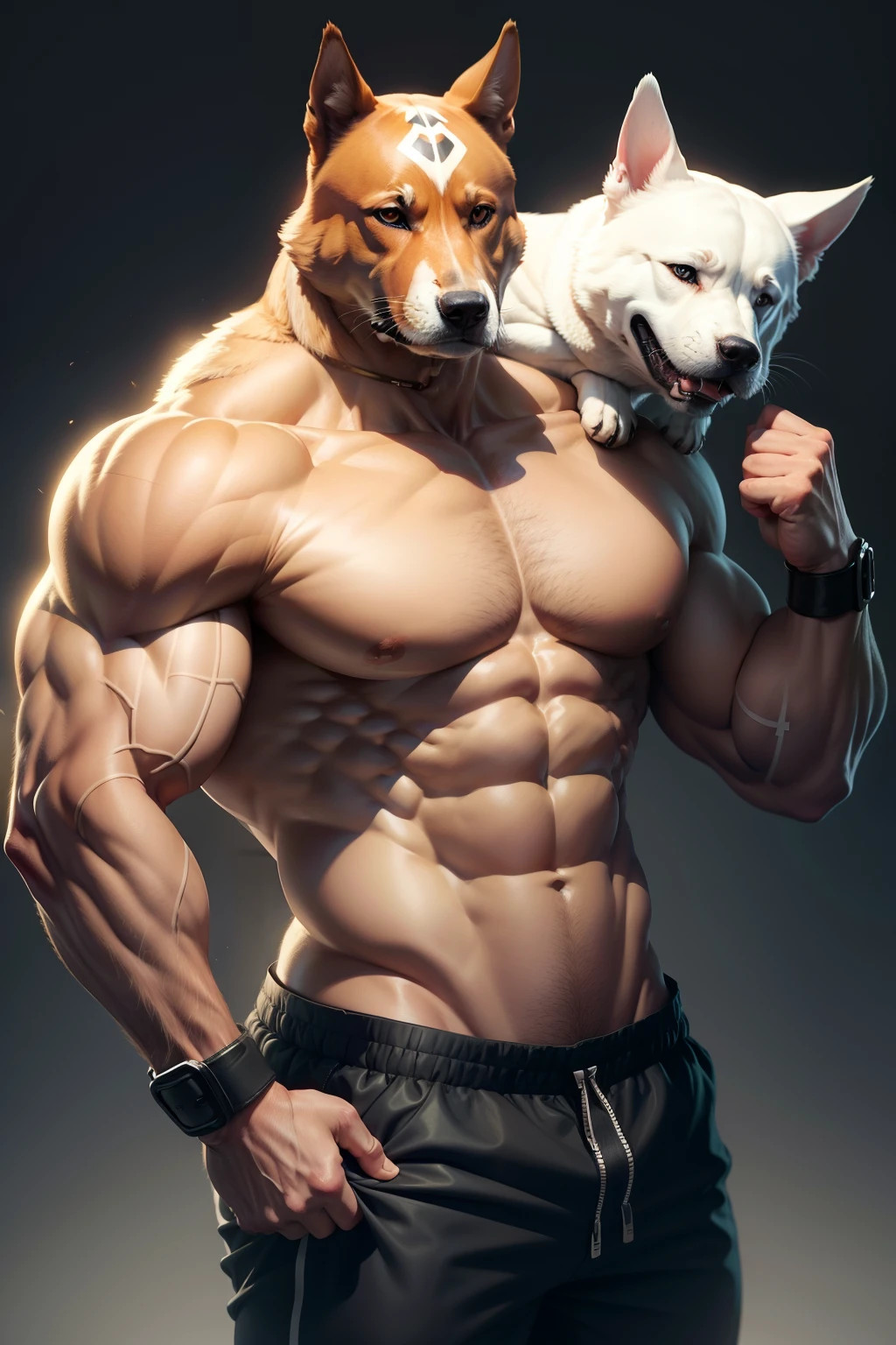 Muscle dog