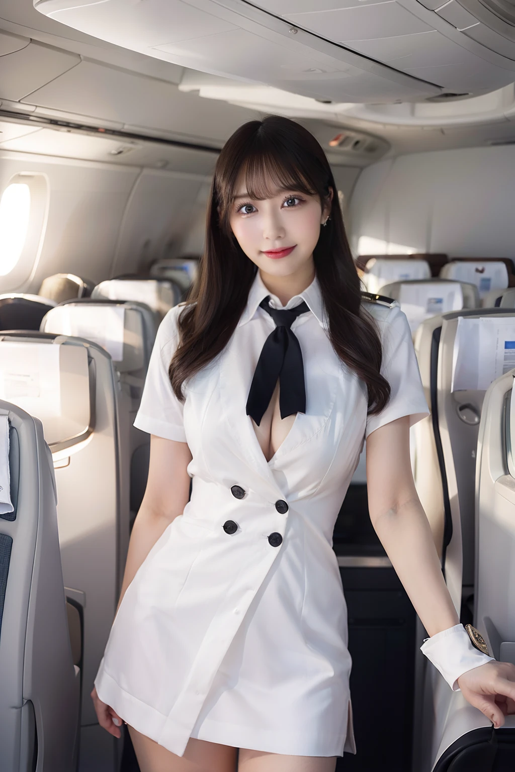 Cabin Crew、huge tit