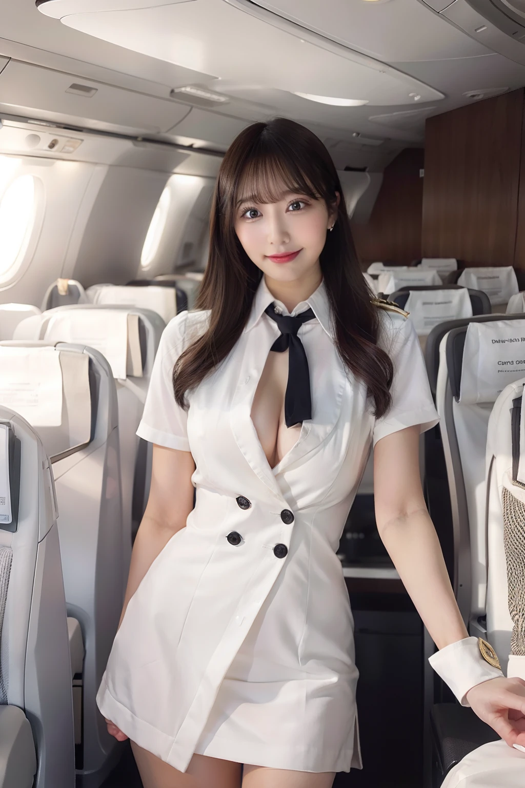 Cabin Crew、huge tit