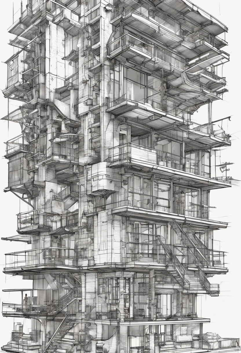 "Highly detailed 3D blueprints of architecture and machinery, precise measurements and specifications, intricate mechanical parts, accurate representation of materials and textures, technical drawings with clear annotations, professional level detailing and accuracy."