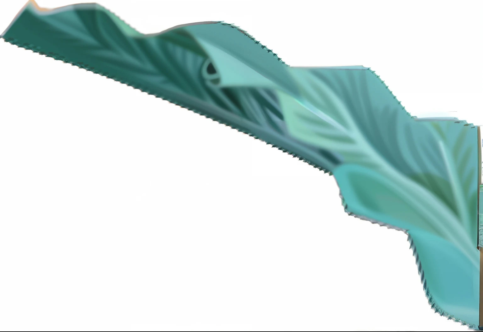 Green-blue leaves