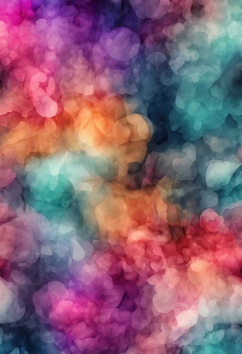3d watercolor abstract,Dark background,High resolution,High quality,Colorful