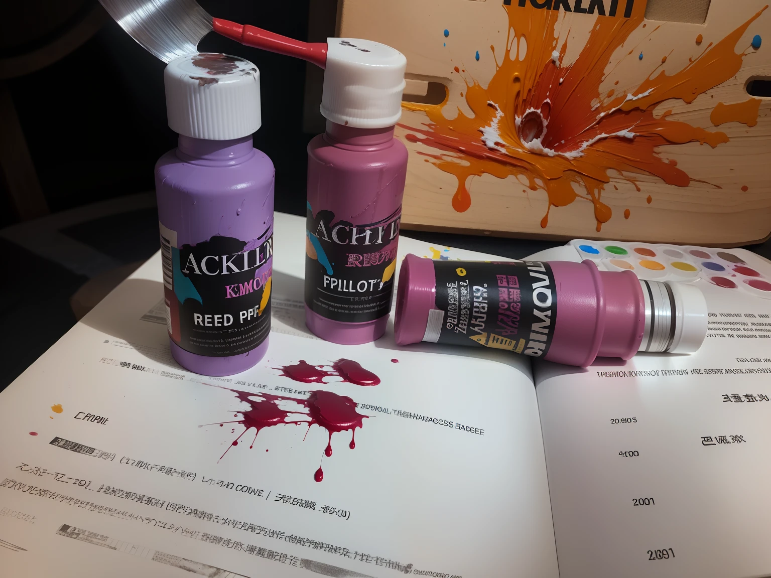 REPAINT acrylic paint