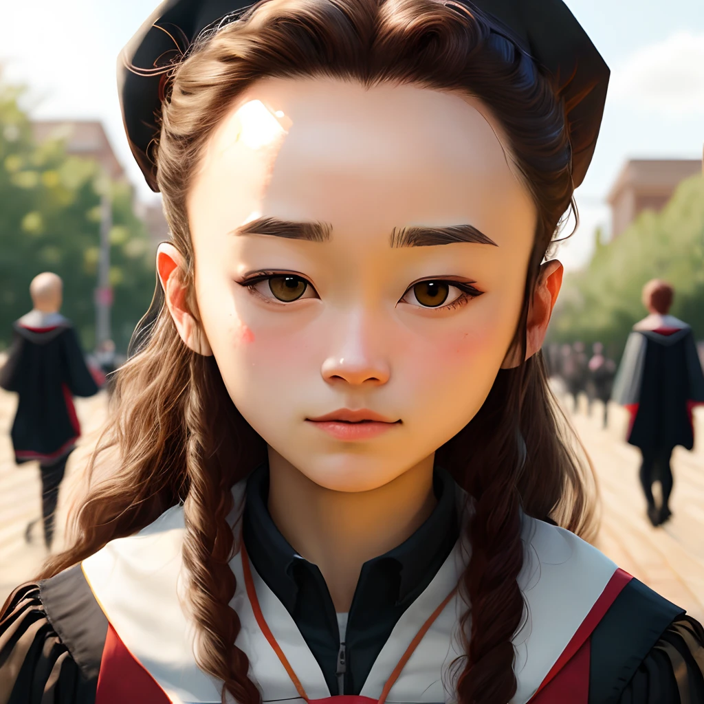 About the gu spoof is not at ease with the forehead sealing Zen canon college students