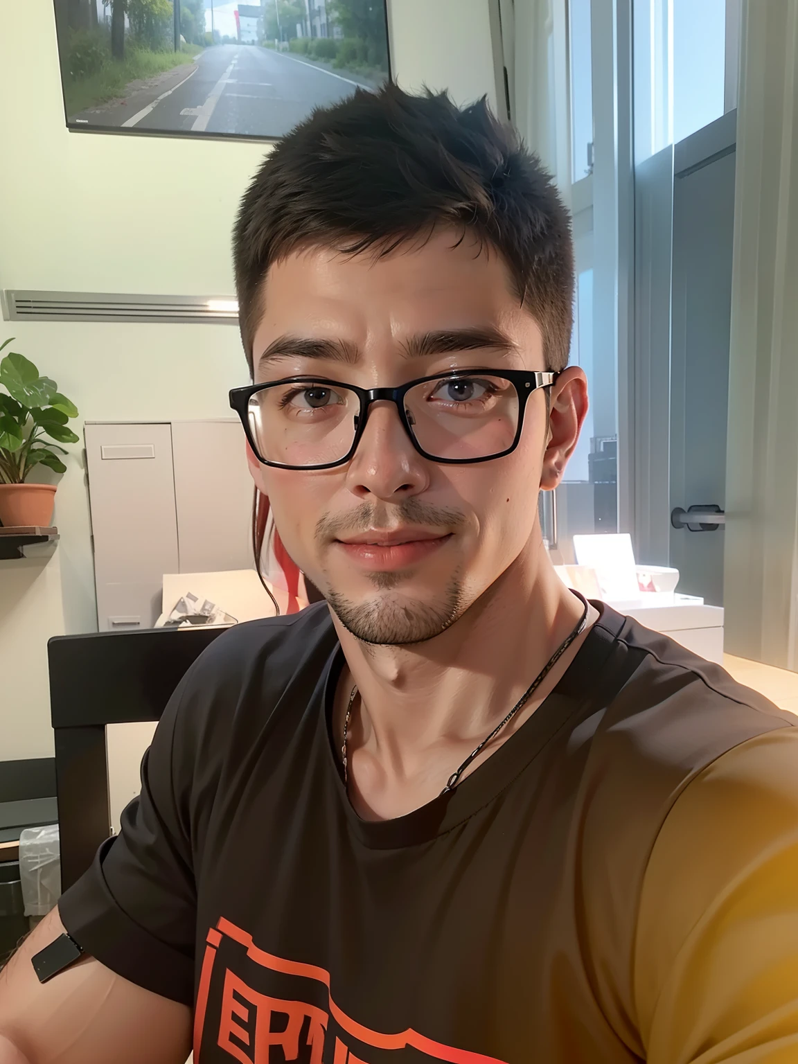 ((Men only)), (head shot), (frontal face), (Handsome muscular man in his 30s in tanktop), chris redfield, Mischievous smile, (detaile: 1 in 1), Natural muscles, HIG quality, beautidful eyes, (Detailed face and eyes), (Face、: 1 / 2), Noise, Real Photographics、... ...................................................................................................PSD, Sharp Focus, High resolution 8K, realisitic & Professional Photography, 8K UHD, Soft lighting, High quality, Film grain, FujifilmXT3