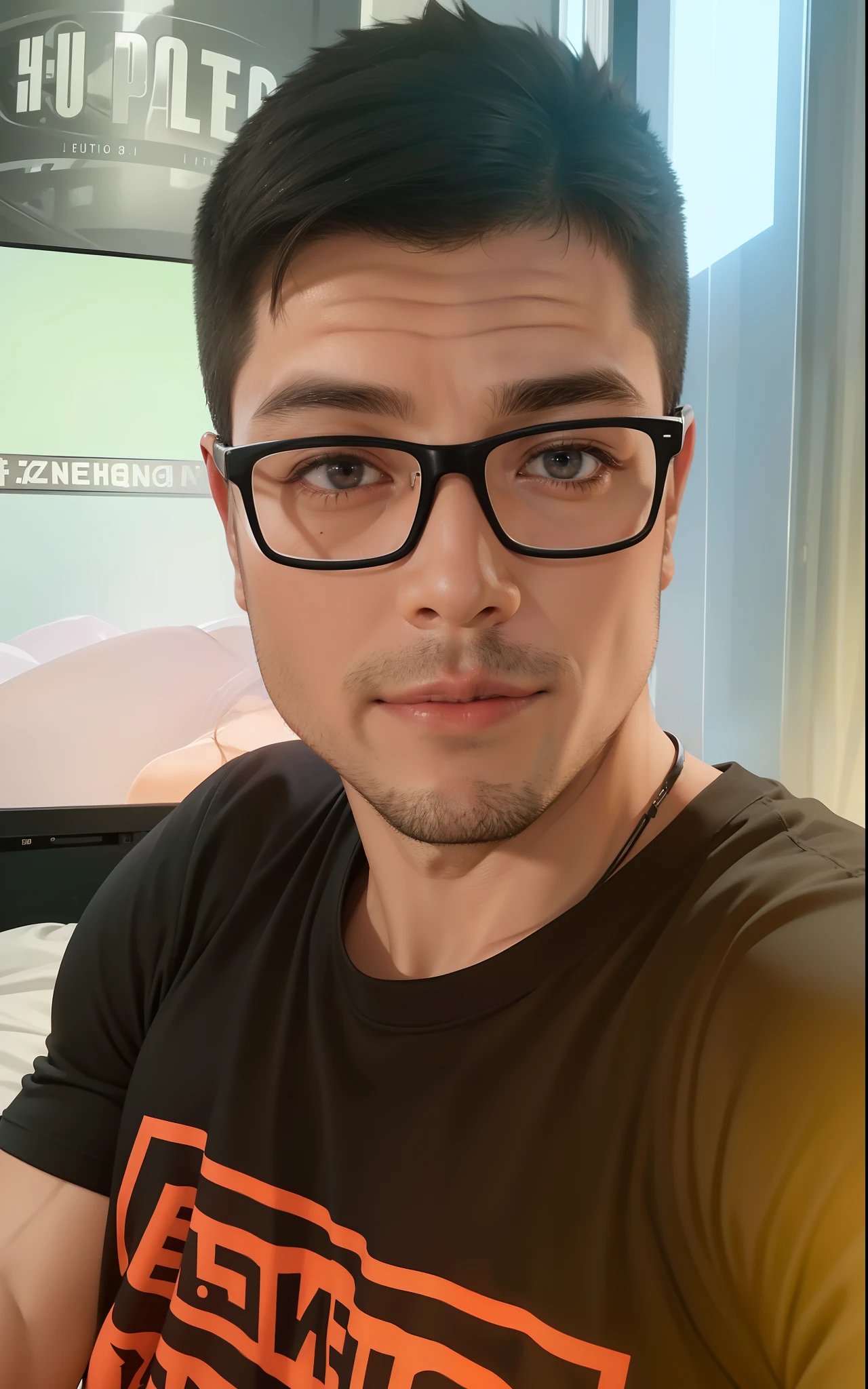 ((Men only)), (head shot), (frontal face), (Handsome muscular man in his 30s in tanktop), chris redfield, Mischievous smile, (detaile: 1 in 1), Natural muscles, HIG quality, beautidful eyes, (Detailed face and eyes), (Face、: 1 / 2), Noise, Real Photographics、... ...................................................................................................PSD, Sharp Focus, High resolution 8K, realisitic & Professional Photography, 8K UHD, Soft lighting, High quality, Film grain, FujifilmXT3