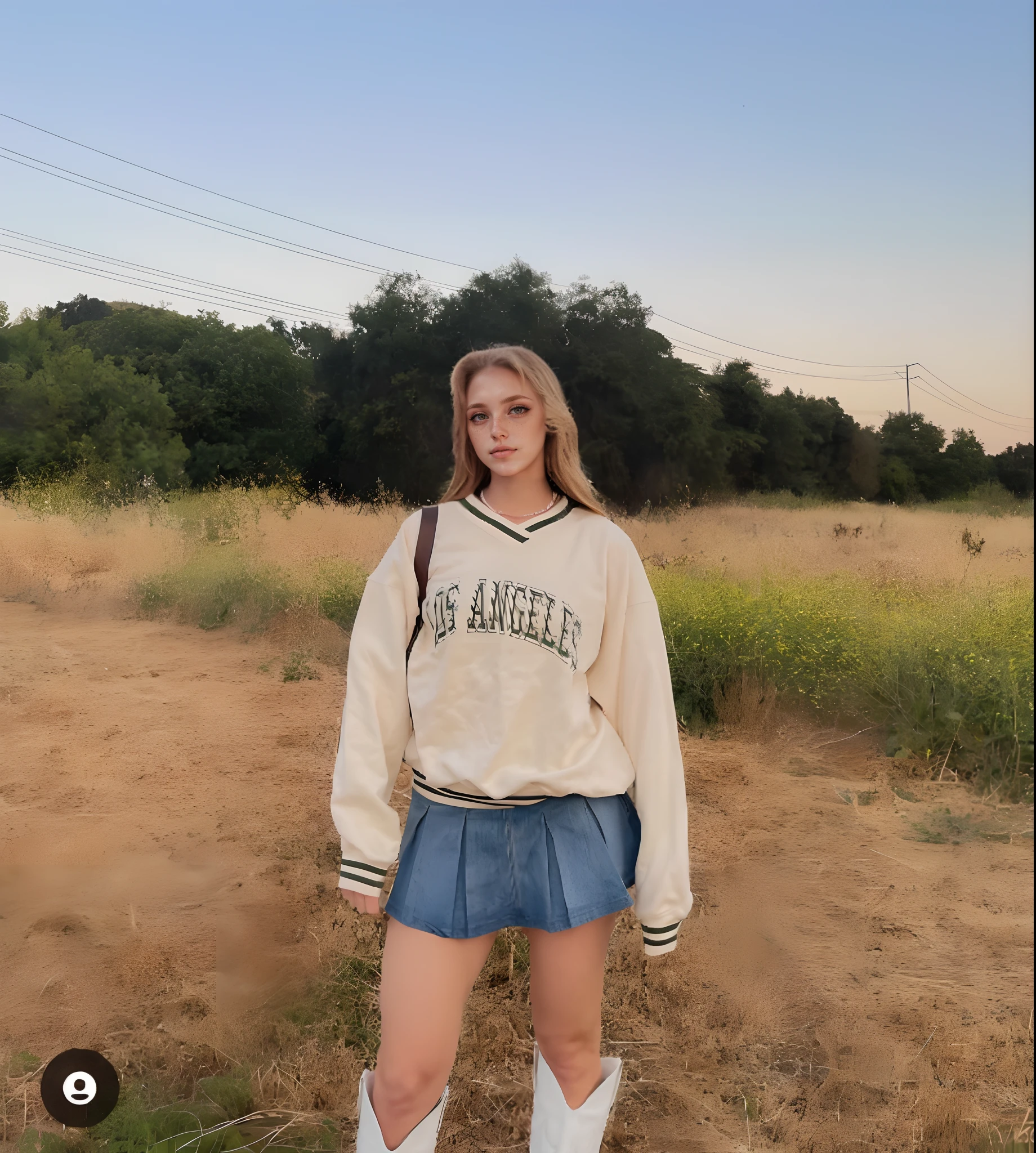 mulher, americana, 20 anos, pale skin and freckles, olhos cinzas, nariz delicado, soft and delicate lips, cabelo blondie cinza longo e ondulado