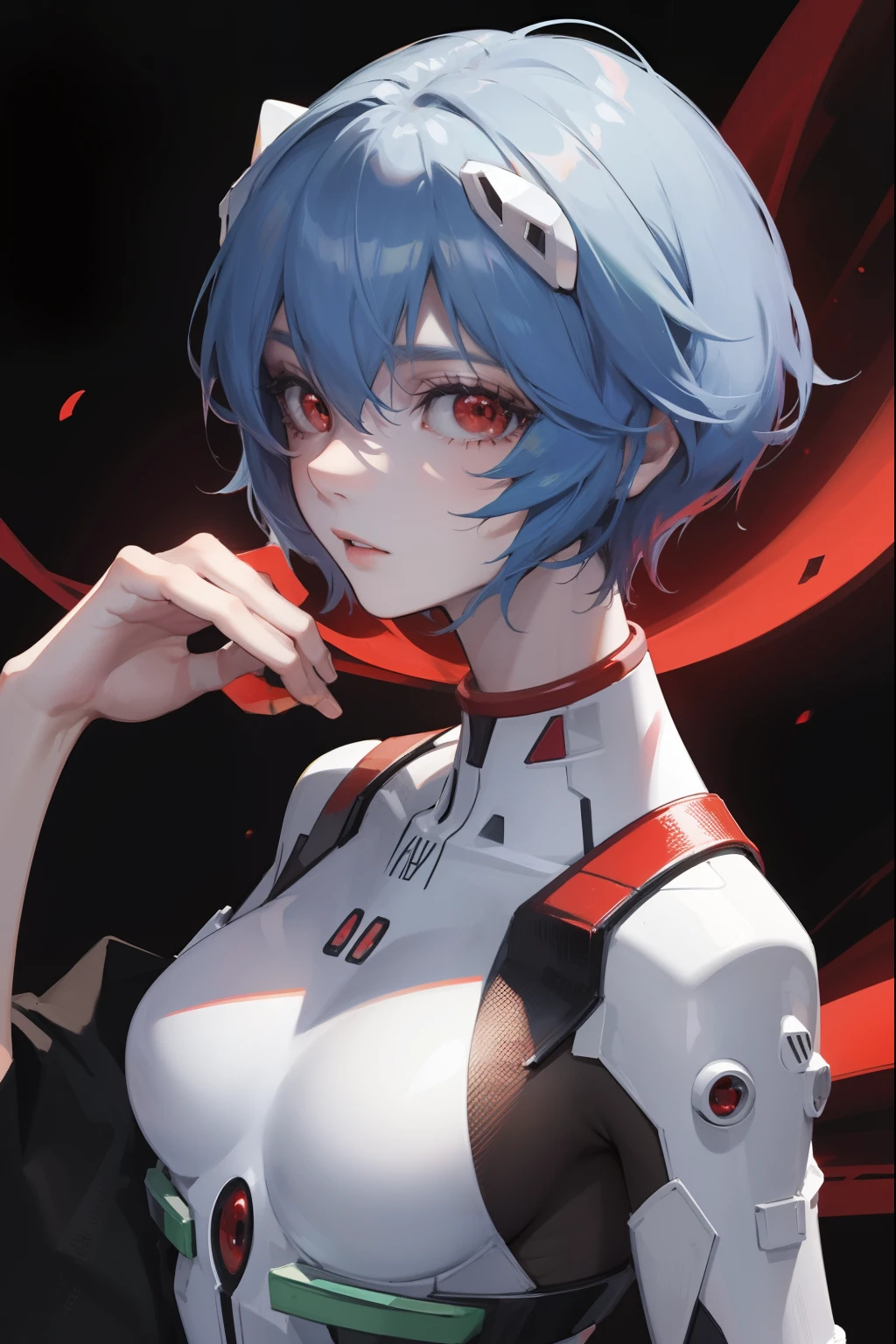 ((Highest quality, 8k wallpaper)),(masterpiece, Highest quality),Very detailed,High resolution,(Official Art:1.3),(((Anime screenshots,Black outline))),One girl,alone, Break mer1,(Rei Ayanami {Neon Genesis Evangelion,}1.2),masterpiece, best quality, outdoor, 1girl, Solo,red eyes,short hair,blue hair, (White plug suit:1.4), skin tight,,(((fighting stance, face punch, punching, punched in the face, Punch sticks to face,Ryona:1.6))), (((fighting stance, knees together feet apart, leaning forward, holding own arms, bent legs:1.4))),(((she is brutally knocked on the face:1.3))), (((men punching her cheek:1.2))), (((knocked in the face))), (((assaulted))), pain, (((her cheek is deformed by the violent impact:1.3))), (her chin is deformed by the impact),(((strangled woman view:1.17))), (scratch on face or breast),(Are Are crying, Weak and tired eyes, tears: 1.2),( Bruises or blood on the face or body, Blood flowing from the head and face, Bodily injury or injury, Wounds and cuts, Bleeding lips: 1.2),(((chun-li was the torture death match victim))),shibari arms,bondage,(arms behind back:1.29),Sweaty body, Anatomically correct, Severe injuries to face and body, 