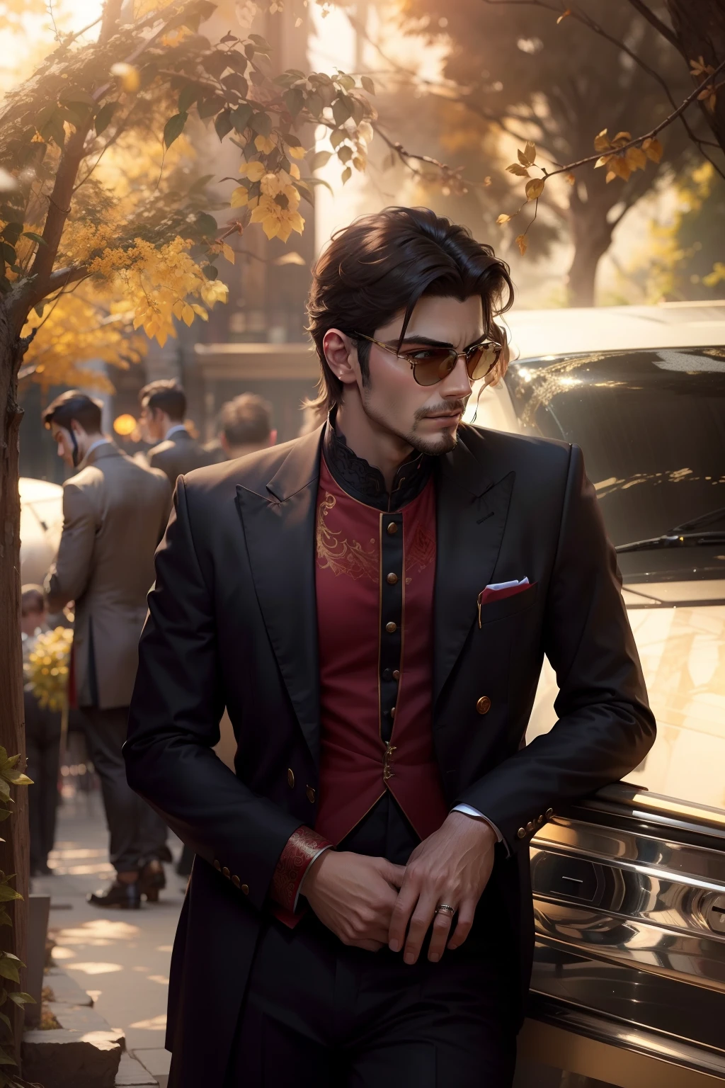 Change into handsome king look