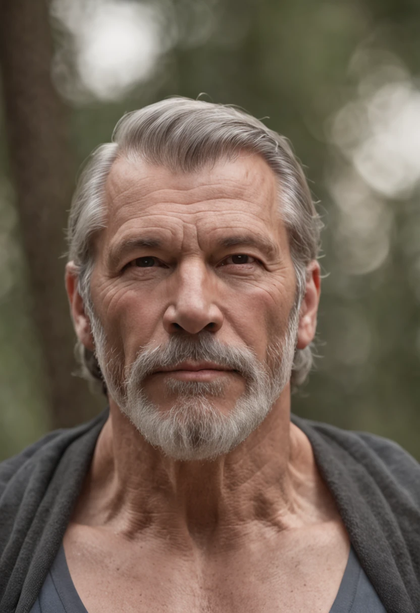 Big chest,muscle men,Strong bear,Realiy,A mid aged man