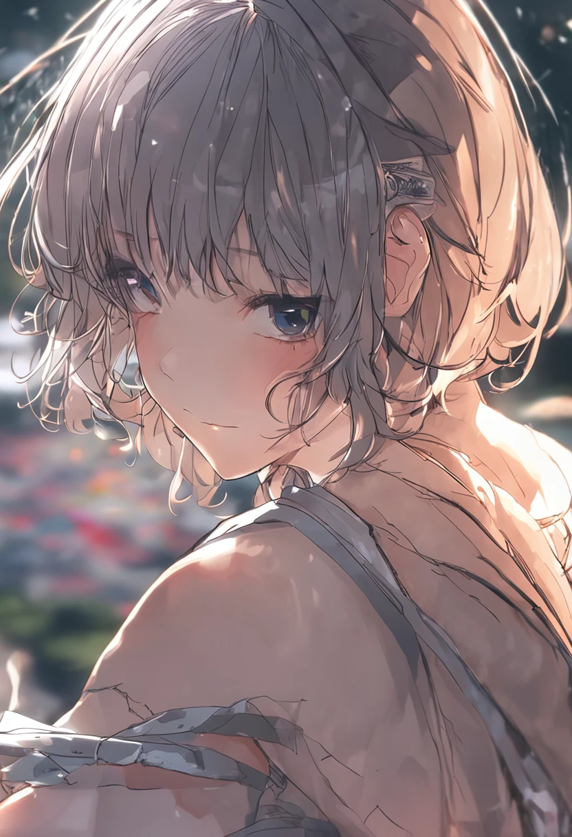 ((top-quality、8K、masterpiece:1.3))、女の子1人、Beautiful woman with slender abs:1.3、(Medium short hair、Burst breasts:1.2)、hyperdetailed face、A detailed eye、二重まぶた、Sister、Cultivated woman、chies,Colossal tits、an legs teats、masturbation、NSFW、sodden、Lots of white liquid